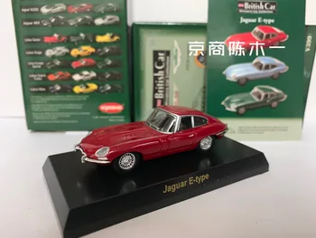 1/64 ГОНОЧНАЯ коллекция KYOSHO Jaguar E-type LM F1 из литого под давлением сплава, модель украшения автомобиля, игрушки