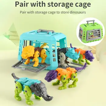 1 комплект Сборная модель, игрушка-слон, волк, безопасность материалов, взаимодействие родителей и ребенка, игрушка-конструктор для детей, подарок для детей