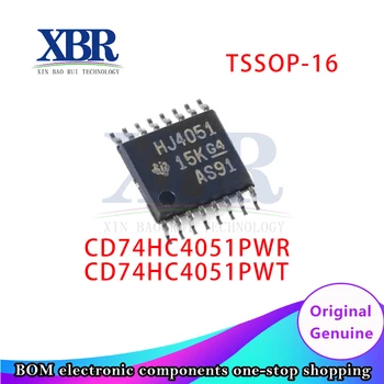 10 ШТ CD74HC4051PWR CD74HC4051PWT TSSOP-16 multiplexed Switch IC Бесплатная доставка