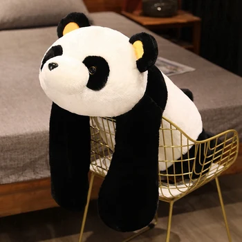 1шт 60-120 см Гигантская панда Плюшевые игрушки Мягкая подушка для сна Мультяшное животное Медведь Мягкая кукла Классические подарки на День рождения для детей и девочек