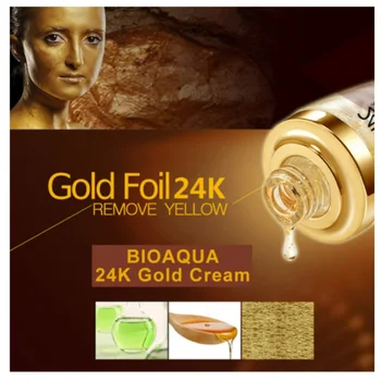BIOAQUA 24K GOLD Skin Care Essence Питательный Жидкий Увлажняющий Антивозрастной Дневной Крем Для Лица Против Морщин 30 мл