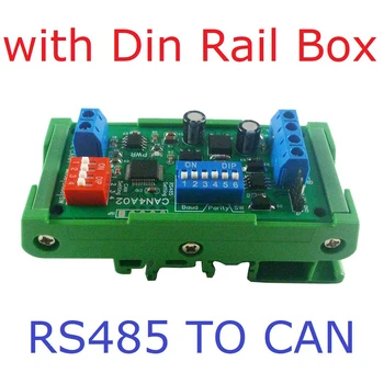 CAN к RS485 RS232 RS422 CANBUS Последовательный Протокольный Преобразователь 2-Полосный Прозрачный Модуль Передачи Данных CAN 2.0 с DIN-рейкой