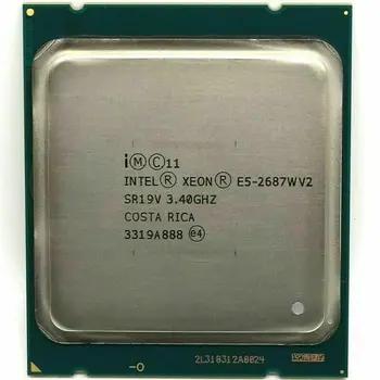 Intel Xeon E5-2687W V2 E5-2687WV2 3,40 ГГц 8-Ядерный процессор 25M LGA2011, Бесплатная Доставка