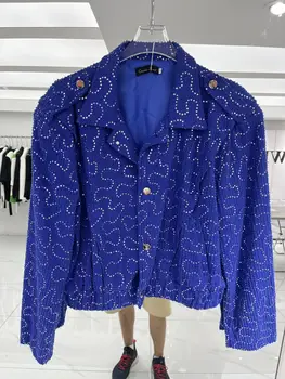 KD118 Модные мужские пальто и куртки 2023 Подиум Роскошный известный бренд Европейский дизайн Мужская одежда для вечеринок