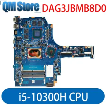 M02034-601 С процессором SRH84 i5-10300H Материнская плата для ноутбука HP 16-A Материнская Плата DAG3JBMB8D0 N18P-G62-A1 GTX1650Ti 100% Полностью протестирована