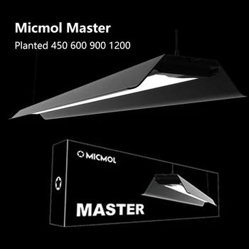 Micmol Master Planted 450 600 900 1200 Aquascaping Light Smart WIFI приложение для удаленного управления четырехканальным управлением Полного спектра