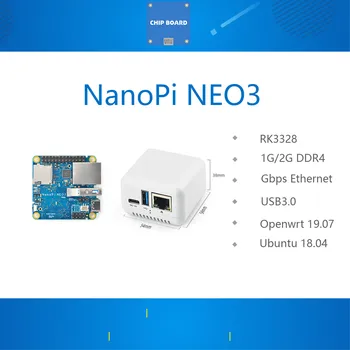 NanoPi NEO3 Mini Board RK3328, порт Gigabit Ethernet, 1 ГБ/2 ГБ памяти, OpenWRT/LEDE, прямая поставка