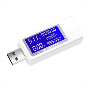 USB-тестер, измеритель тока 4-30 В, измеритель напряжения, Временной амперметр, Цифровой монитор, индикатор отключения питания, тестер зарядного устройства