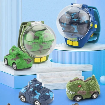 Автомобиль с дистанционным управлением, каскадеры, часы, игрушка-динозавр для внутреннего и наружного использования