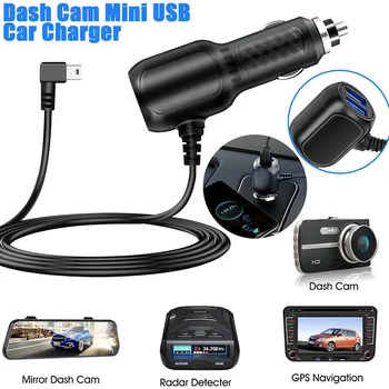 автомобильное зарядное устройство ABS Dash Cam длиной 3,5 м, USB-кабель длиной 11,5 футов, шнур питания для видеорегистратора, автомобильные аксессуары GPS