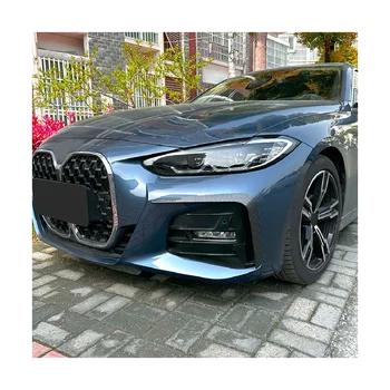 Автомобильные Наклейки из Углеродного Волокна ABS С Отделкой Передних Противотуманных Фар для BMW 4 Серии G22 G23 G26 M Sport 2020-2023