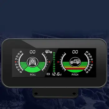 Автомобильный измеритель наклона, автомобильный GPS-спидометр, автомобильный инклинометр, датчик уровня наклона для дорожных транспортных средств, внедорожников и грузовиков