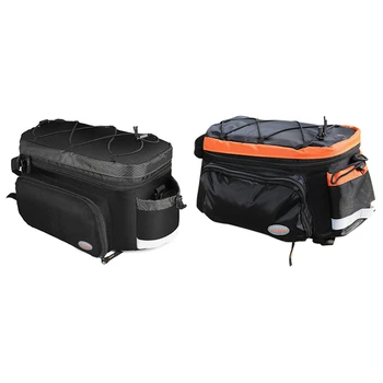 Велосипедная сумка B-SOUL, водонепроницаемая велосипедная сумка на заднее сиденье, Многофункциональная портативная упаковка, Выдвижная велосипедная сумка для багажа