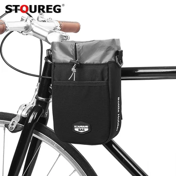 Велосипедная сумка, сумка для бутылки MTB велосипеда, сумка для езды на велосипеде, сумка для велосипедной рамы, сумка для телефона с сенсорным экраном для велосипеда