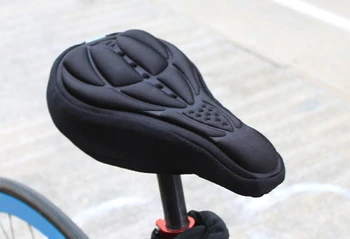 Велосипедное снаряжение Уличные принадлежности Удобная Поролоновая подушка сиденья Велосипедное седло для велосипеда Чехол для подушки из силикагеля для горного велосипеда