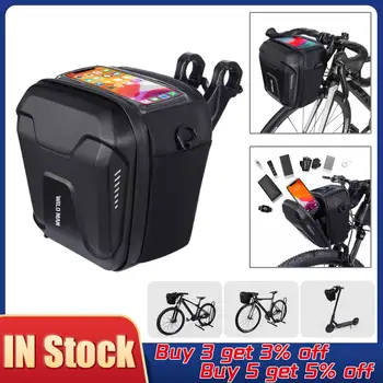Водонепроницаемые велосипедные сумки Сумка для передней рамы велосипеда Чехол для трубки Чехол для хранения мобильного телефона для электрического скутера