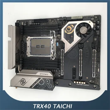 Горячая Распродажа Настольной Материнской Платы ASROCK TRX40 TAICHI 8 × DDR4 8 + 24 PIN ATX 256GB Поддержка 3970X 3900X Полностью Протестирована