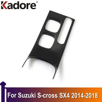 Для Suzuki S-cross Scross SX4 2014 2015 2016 2017 2018 Коробка передач Панель Рамка Накладка Наклейка Аксессуары для интерьера Автомобиля-стайлинг