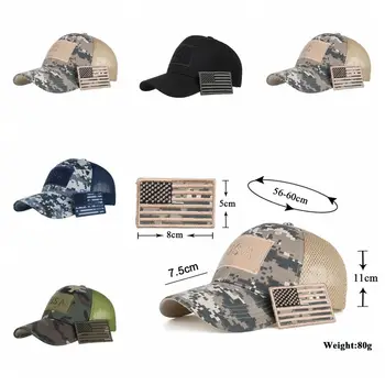 Защита шеи, лица, сетчатая шляпа, Рыбацкая шляпа, шляпа дальнобойщика, Походная кепка, рыболовная шляпа, Бейсбольная кепка с козырьком, американский флаг