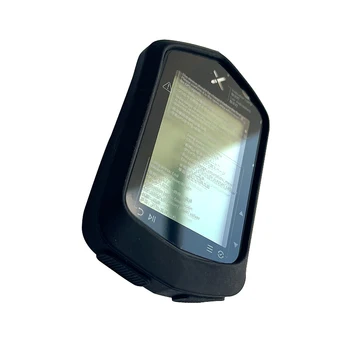 Защитный чехол XOSS NAV черного цвета, силиконовый защитный чехол для велосипедного компьютера с GPS, защитная пленка для экрана