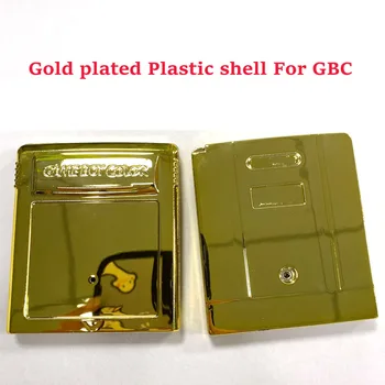 Картридж GB card shell для замены крышки на запчасти, GBC Gold Clear shell, пластик с игровым покрытием