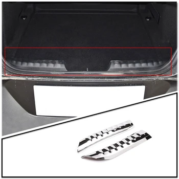 Комплект из 2 предметов Защита бампера внутренней задней двери багажника, накладка на порог, защита порога, замена серебристого цвета для BMW Z4 G29 2017-2020