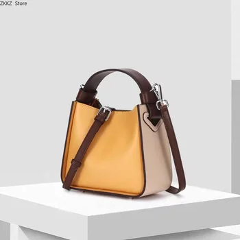 Летний Свежий хит, женские сумки из натуральной кожи, маленькая дизайнерская сумка роскошного бренда, женская сумка-мессенджер через плечо