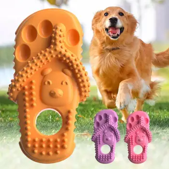 Многоразовые принадлежности для домашних животных в форме тапочек, жевательная игрушка для собак для дрессировки и чистки зубов, устойчивая к укусам