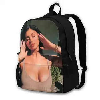 Модные сумки Для путешествий, рюкзак для ноутбука, Кайли, красивая девушка, Кардашьян, Популярная модель 2020 года, красивая С