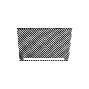 Наклейка для отделки передней панели ящика для хранения декоративного углеродного волокна для аксессуаров A7 2015-2020