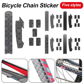 Наклейка на велосипедную цепь TOOPRE, защитная пленка MTB, защита от царапин, водонепроницаемый для велосипеда с горной дорогой