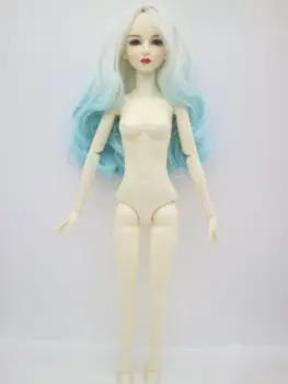 НОВАЯ 1/3 BJD Кукла 60 см Пластиковая шарнирная подвижная кукла Ручной работы кукла из белой кожи продается кукла с париком