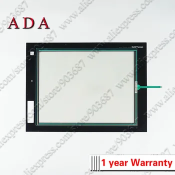 Оригинальный Сенсорный экран GT1695M-XTBA GT1695M-XTBD Стеклянный Дигитайзер для Сенсорного экрана GT1695M-XTBA GT1695M-XTBD + Передняя Накладка