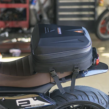 Портативная сумка для мотоцикла, многофункциональная сумка для сиденья мотоцикла, расширяемая водонепроницаемая, большой емкости, противоскользящие аксессуары для мотоциклов