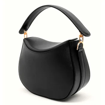 Простой дизайн Женская сумка 2023 Новая Простая сумка на цепочке Винтажная Седельная сумка На одно плечо Сумка-мессенджер