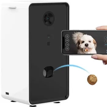 Умная игрушка для кормления домашних собак с управлением приложением с камерой 1080P Интеллектуальный Дозатор пищи