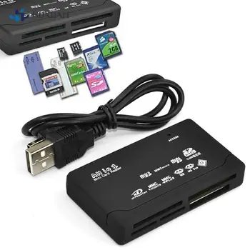 Устройство для чтения карт памяти JETTING All in One USB External SD SDHC Mini Micro M2 MMC XD CF 4 цвета 6,9 X 4 X 1,2 см