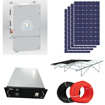 Цена полного комплекта солнечных батарей легкие солнечные панели гибридная солнечная система солнечная панель мощностью 5 кВт для дома